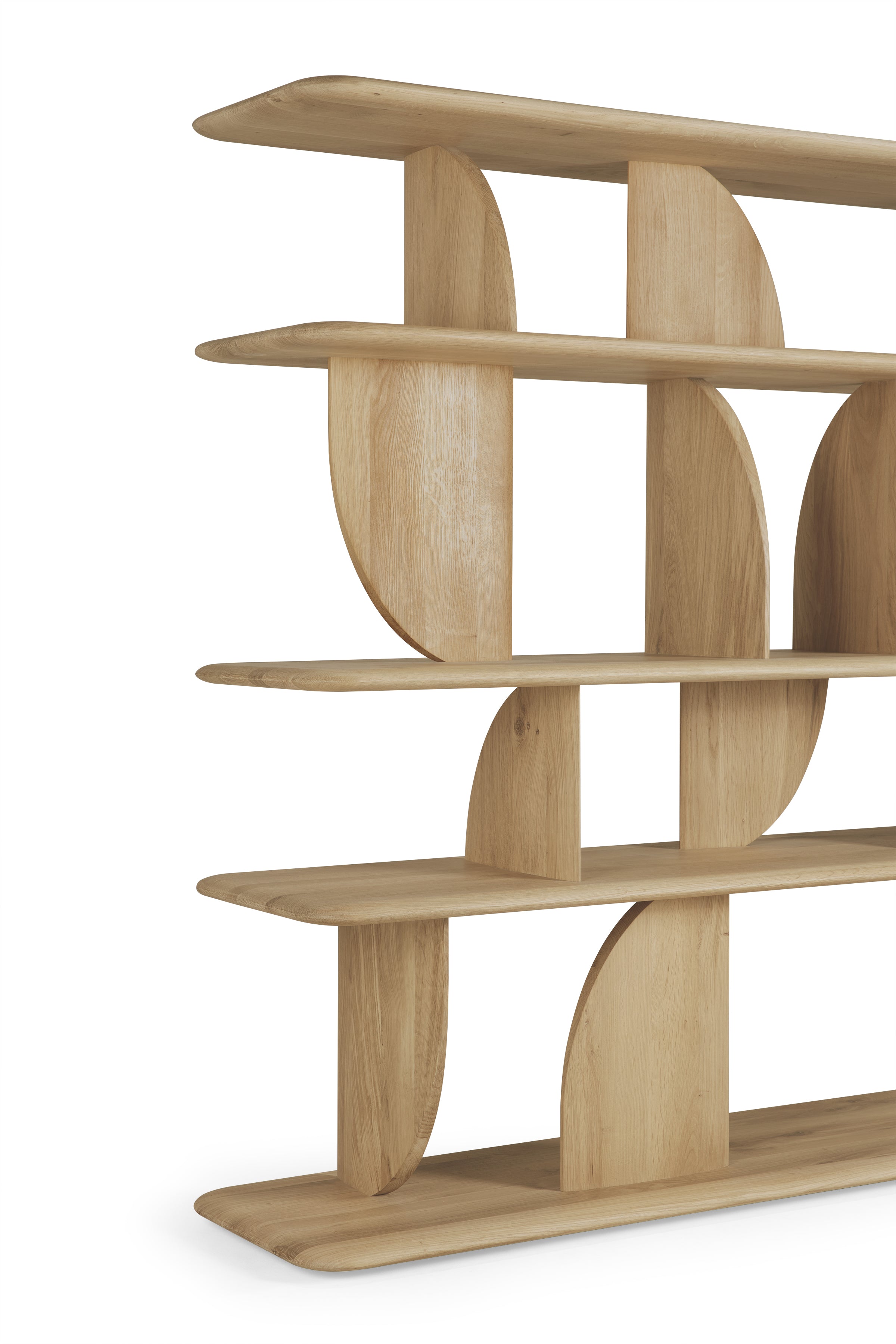 Etched Rack Ethnicraft Oak Geometric Rack – Trit House