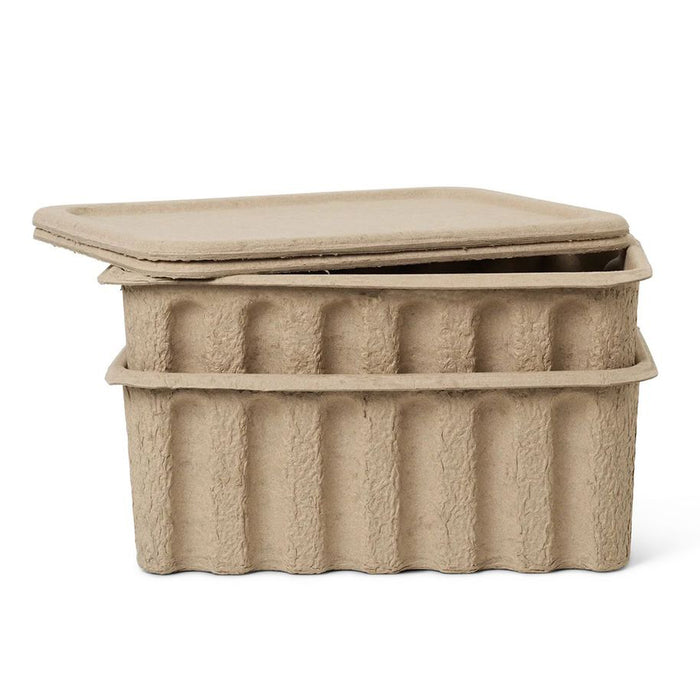 Pulp Paper Bundle Paper Pulp Box - Set of 2 – Trit House