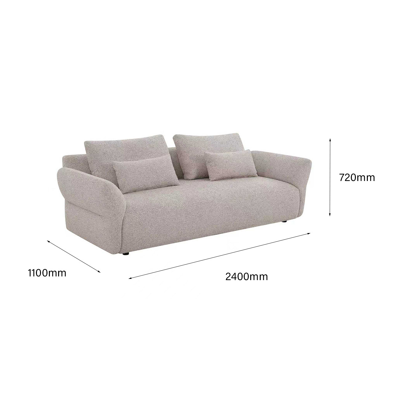 Luca 3 Seater Sofa – Trit House