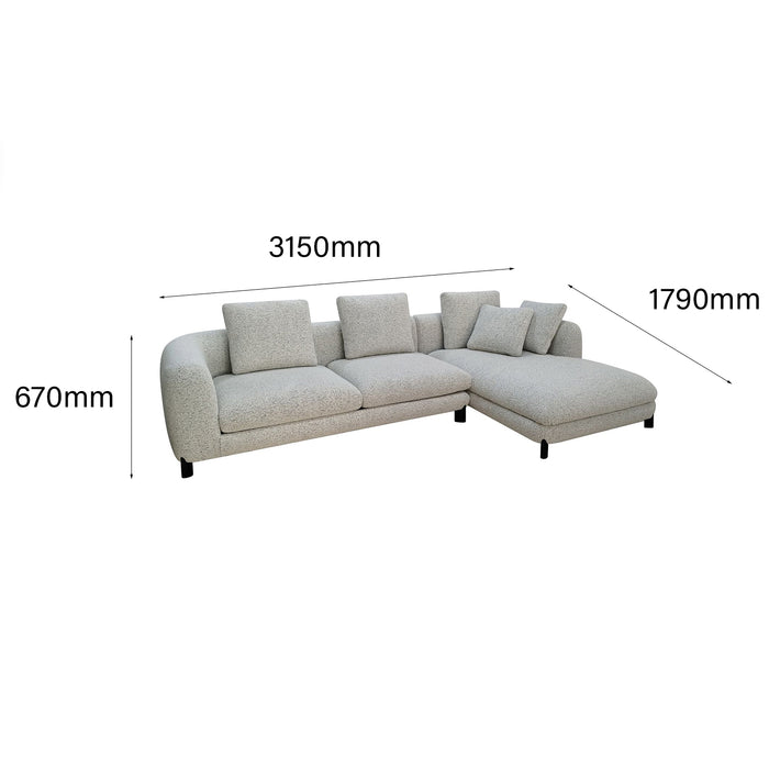 Morgan L Shape Sofa – Trit House