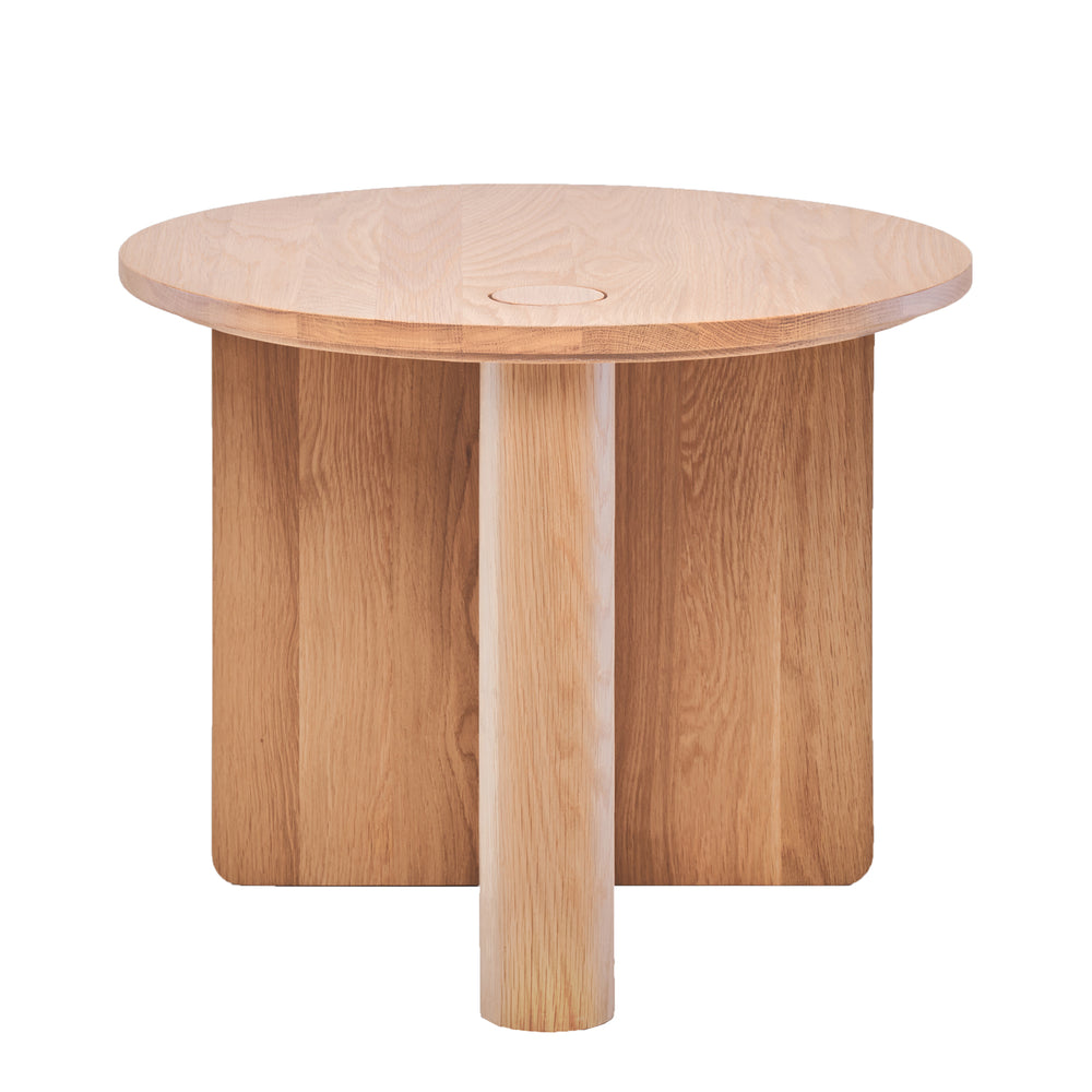 Timber Rounds Tabletop Pivot Round Timber Side Table – Trit House
