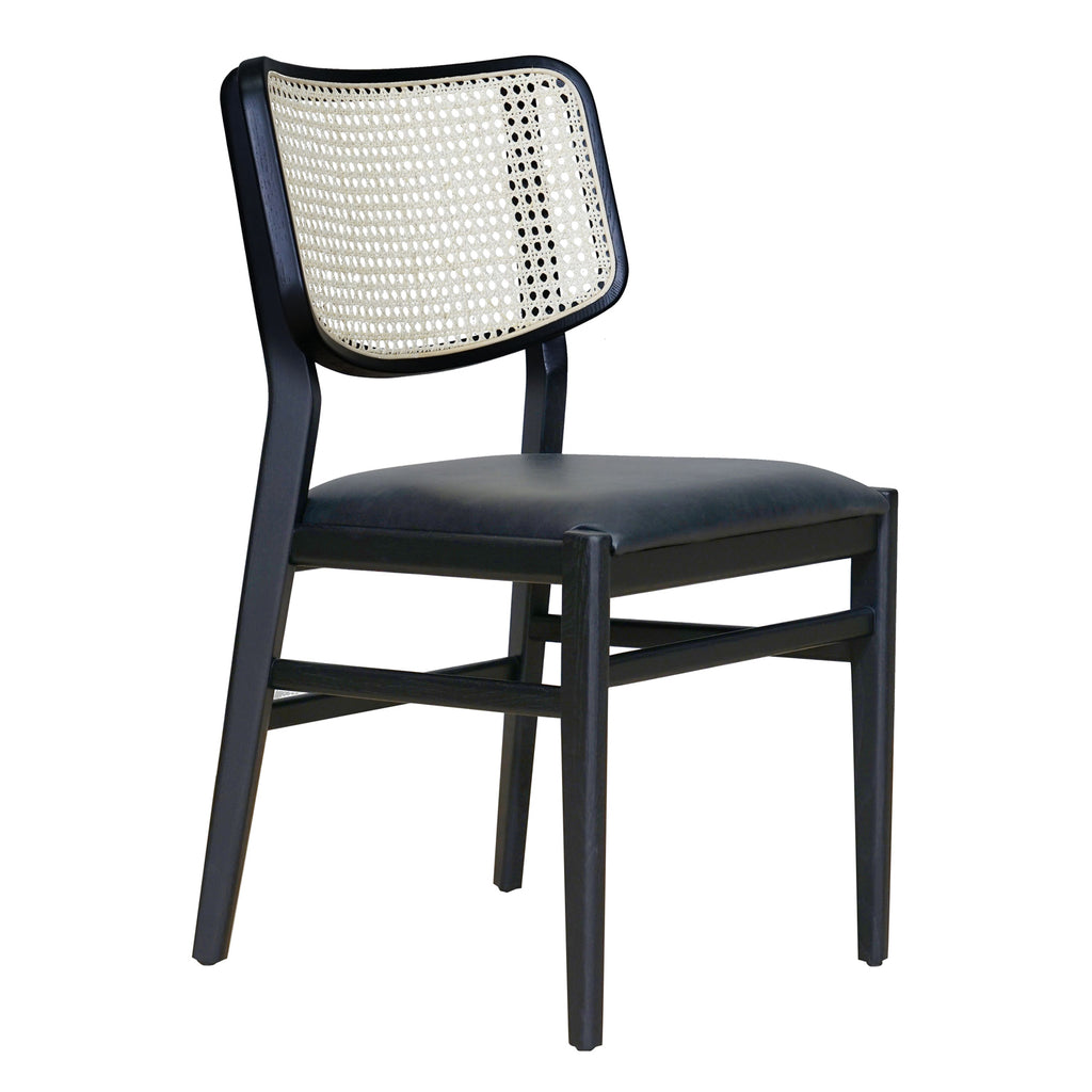 Margot Dining Chair Black Oak Floor Stock Trit House