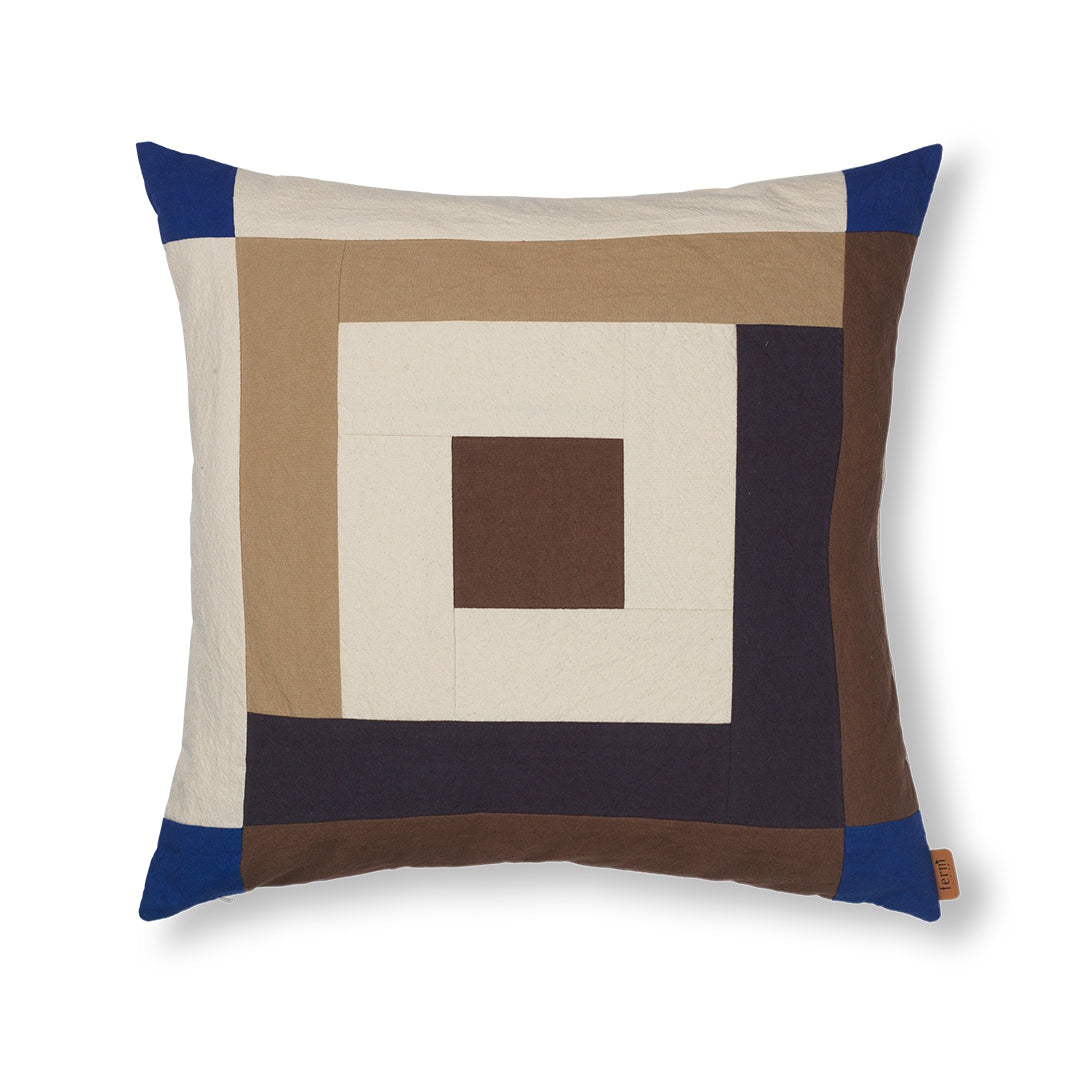 Border Patchwork Cushion – Trit House