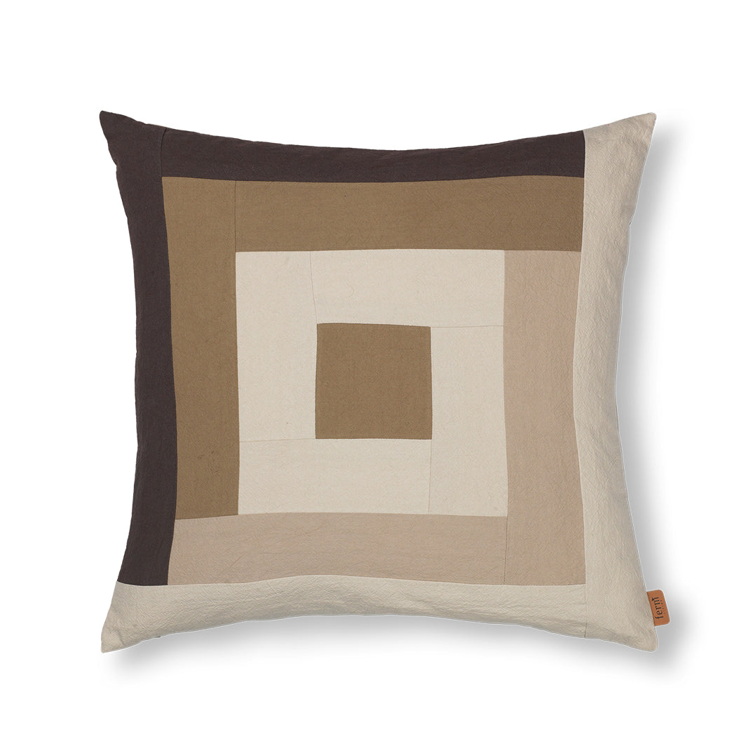 Border Patchwork Cushion – Trit House