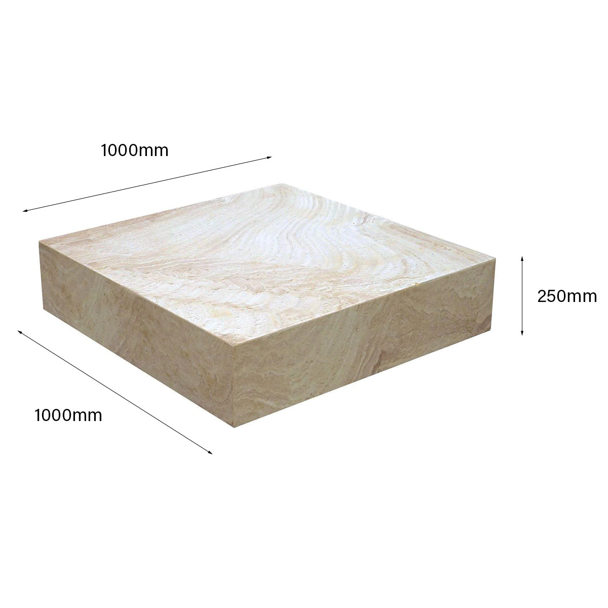Cube Square Coffee Table – Trit House
