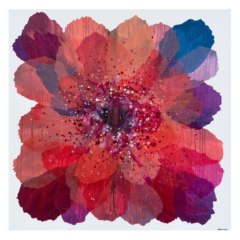 Antoinette Ferwerda Limited Edition Print - Coral Paper Daisy - Trit House