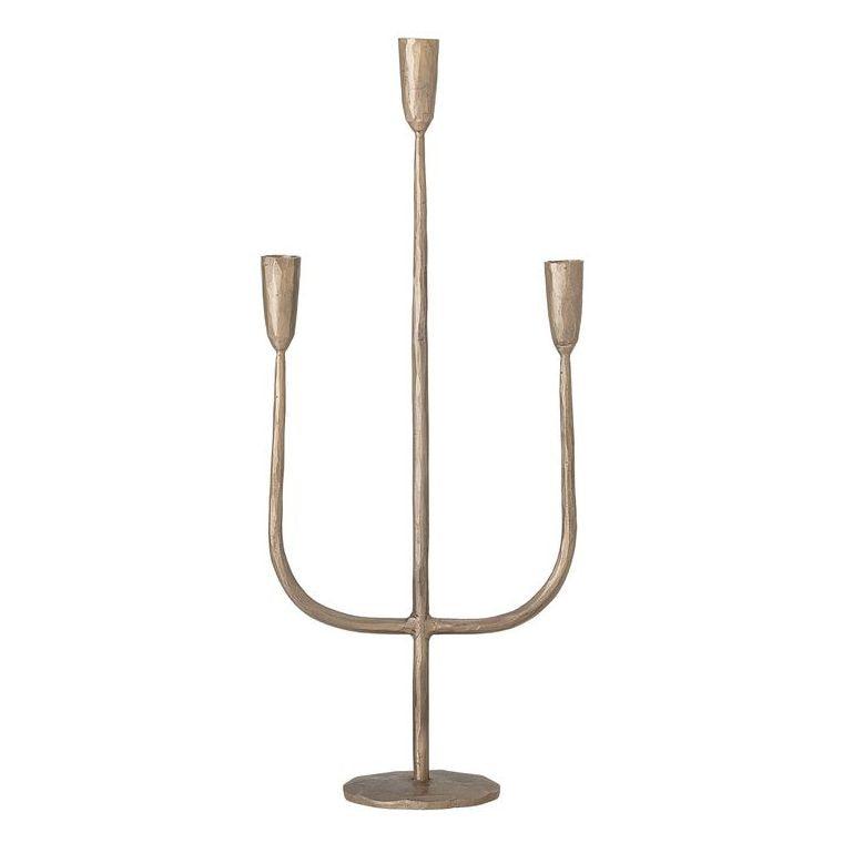 Ace Metal Candlestick - Brass - Trit House