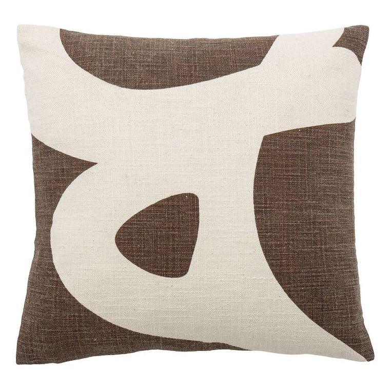 Ebrar Cotton Cushion - Brown - Trit House