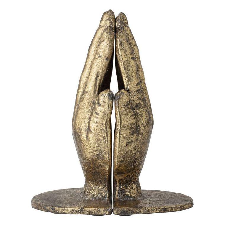 Brass Metal Bookend - Set of 2 - Trit House