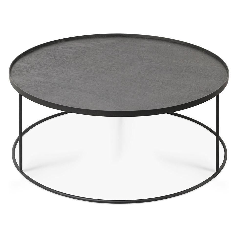 Ethnicraft Round Tray Coffee Table - Trit House