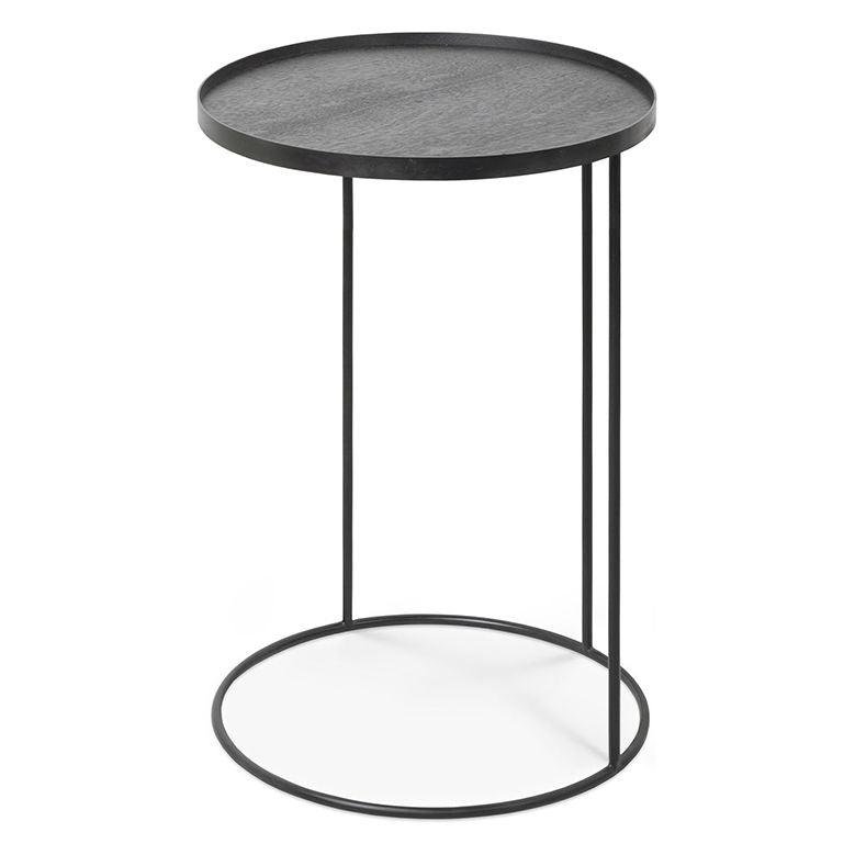 Ethnicraft Round Tray Side Table - Trit House