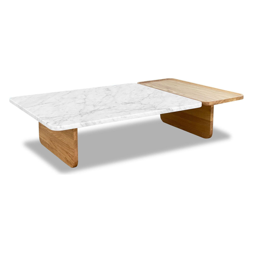 Duo Marble Coffee Table - Trit House